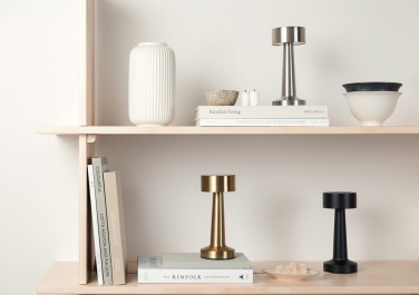 Logo trade corporate gifts picture of: VINGA Maris RCS recycled ABS table lamp